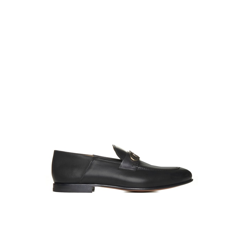 Gancini leather loafers|7|8.5|9|9.5|10