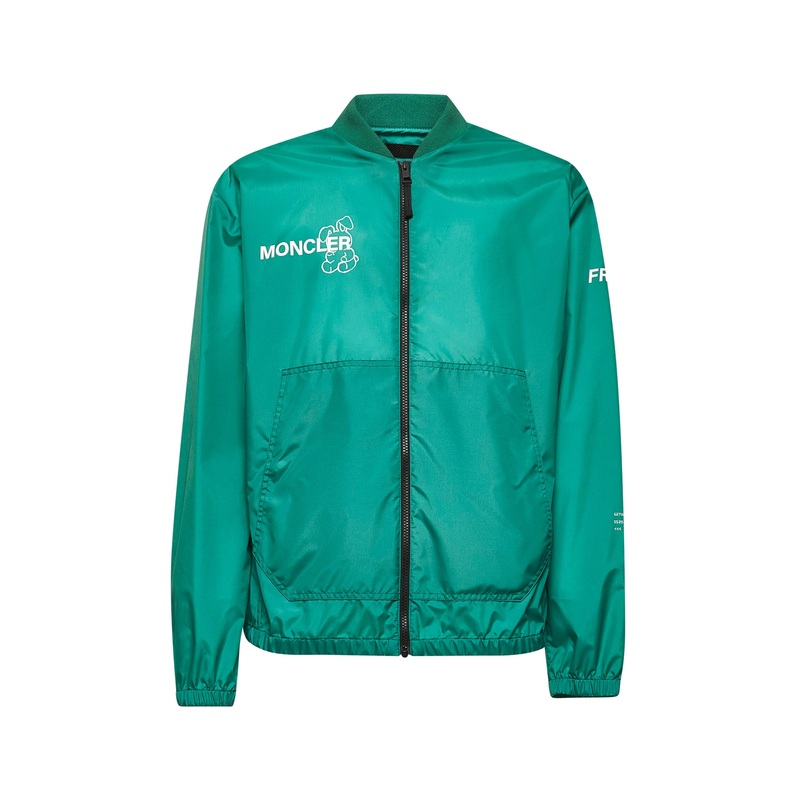 Green Ostria Moncler x FRGMT bomber jacket