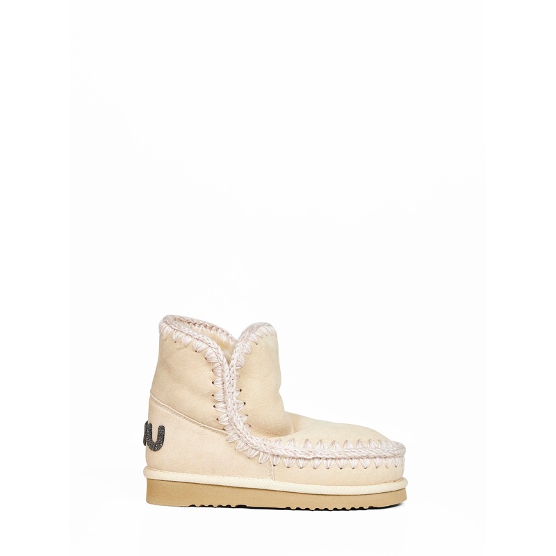 Vanilla Glitter Logo Boots|Ivory|39|38|36|37|40|41