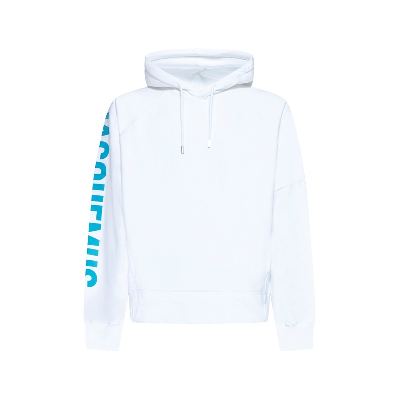 White The Typo hoodie|XS|S|M|L