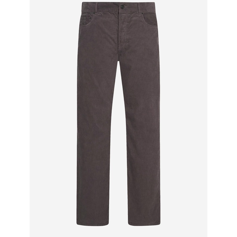 Cotton Trousers in Brown|Brown|30|34