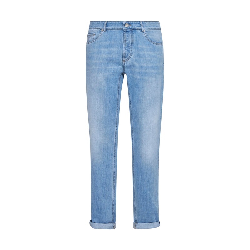 Iconic Fit mid-rise slim jeans