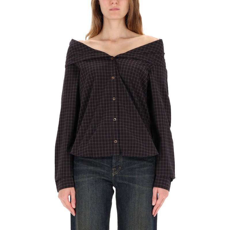 KAONASHI SHIRT|BLACK|34|36|38