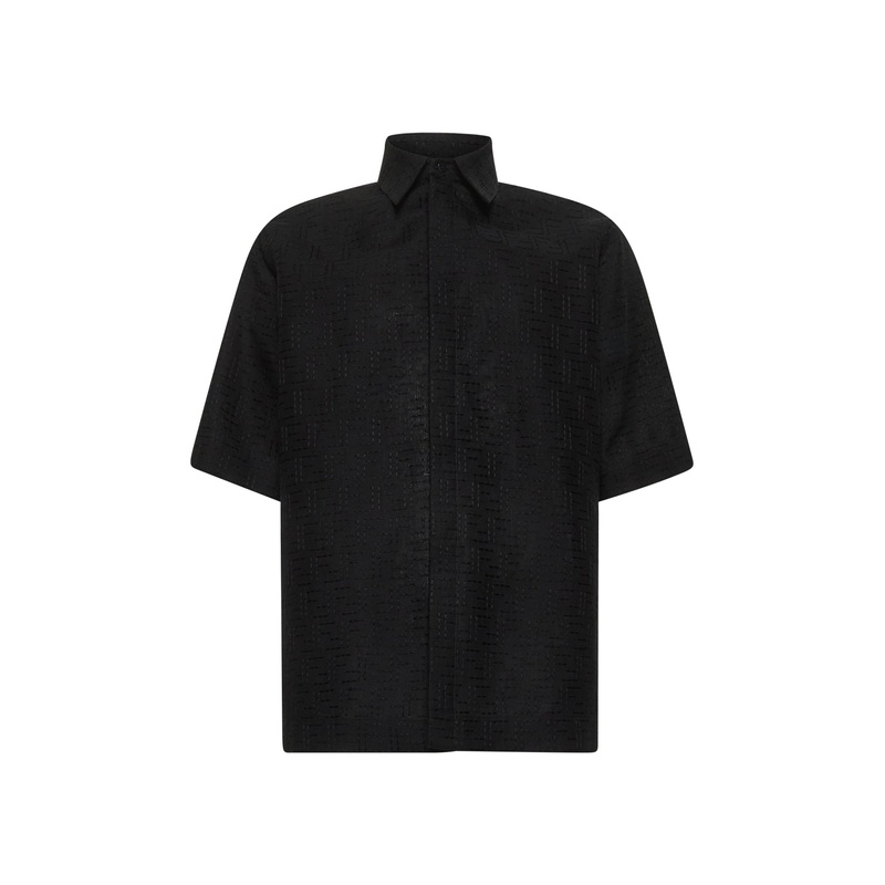 Black FF jacquard shirt|XS|S|M