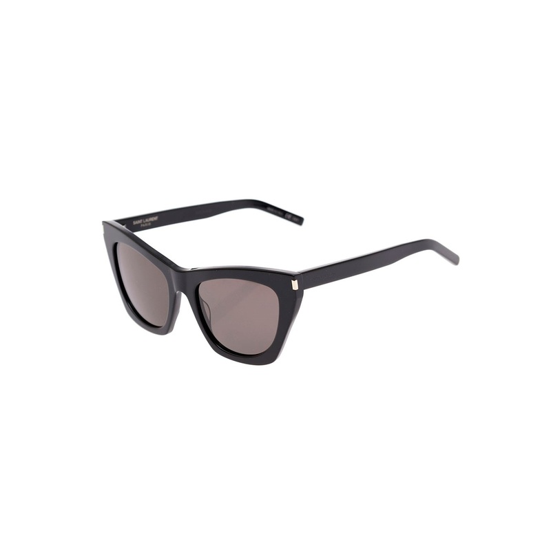 Black New Wave Sl 214 Kate Sunglasses Woman Saint Laurent