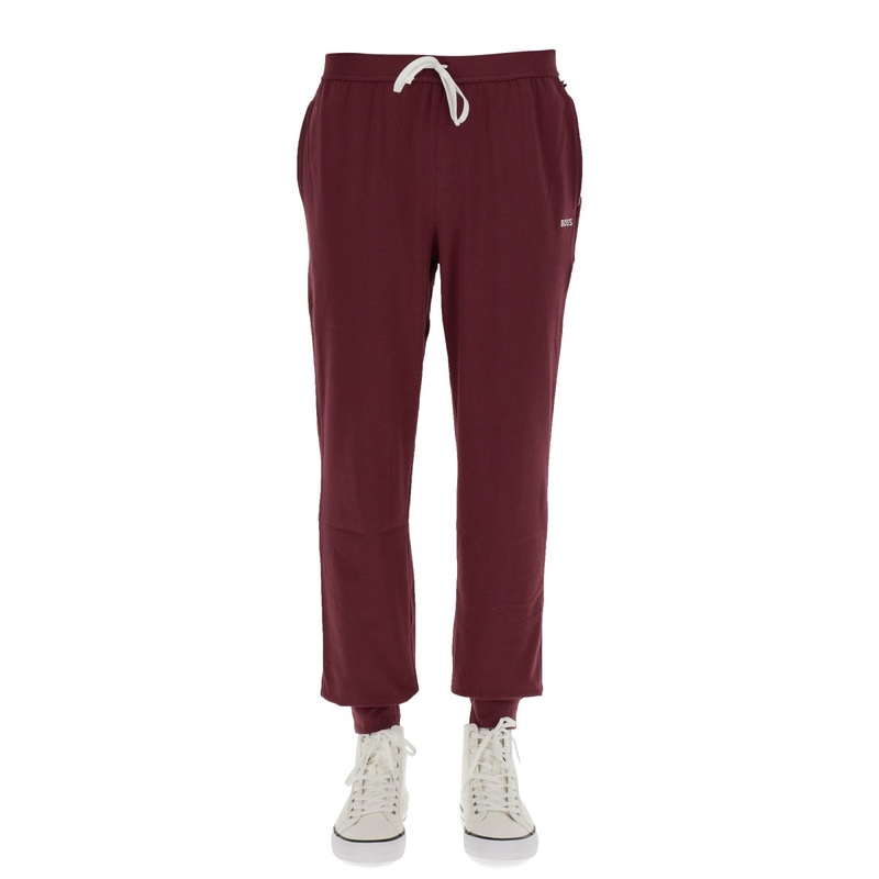 JOGGING PANTS WITH LOGO EMBROIDERY