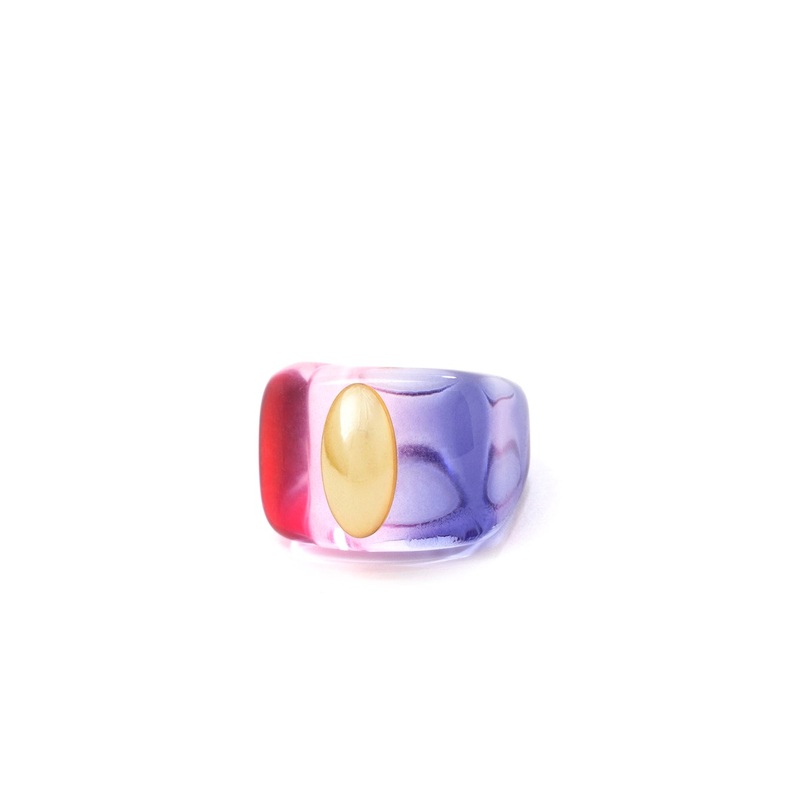 La Manso Woman’s Disney Princess Multicolor Plastic Ring