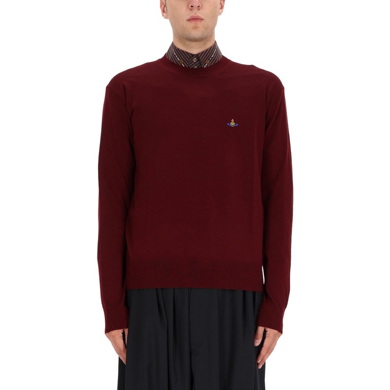 ALEX JERSEY WITH LOGO|BORDEAUX|M|L|XL