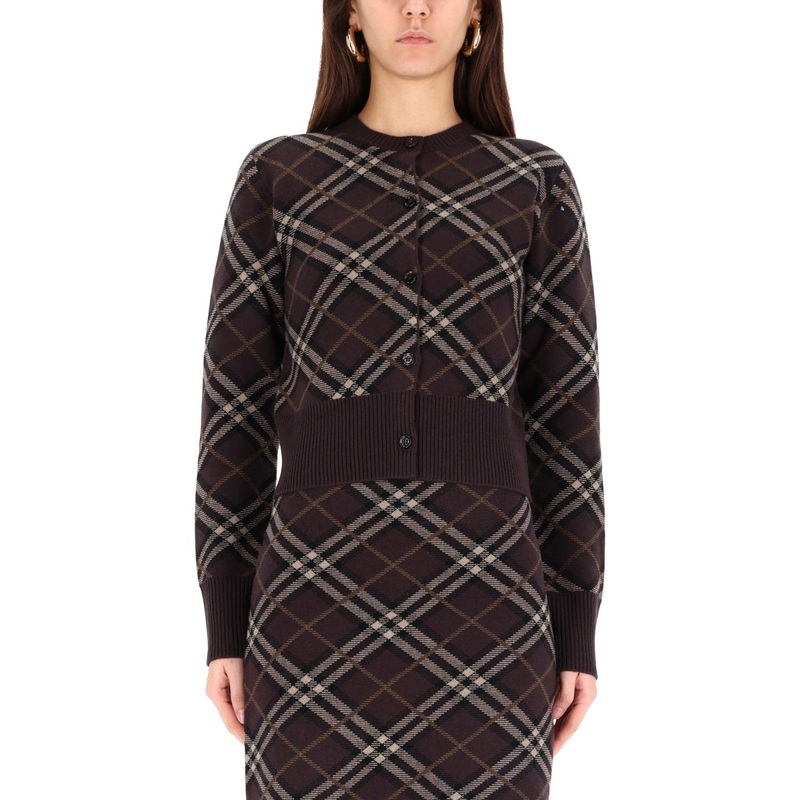 CARDIGAN GILLIAN|BROWN|S|M