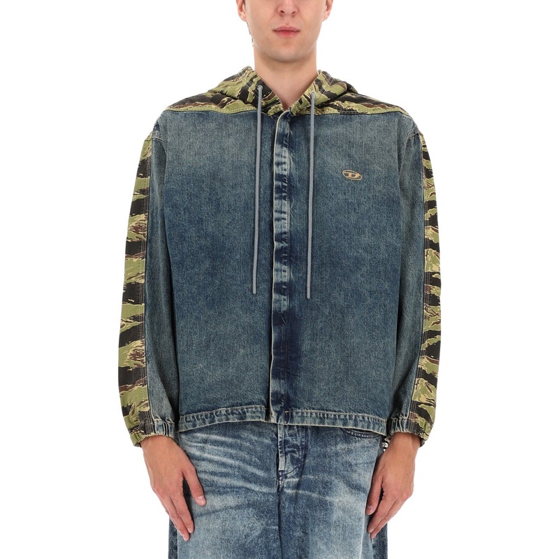 HOODED JACKET|DENIM|M|L