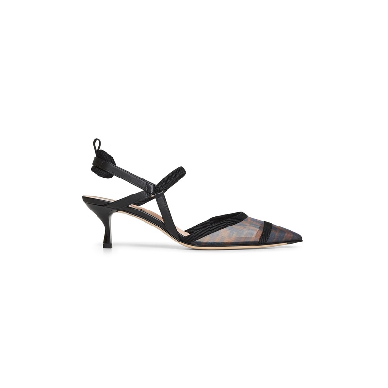 Black mesh Colibr Lite slingback