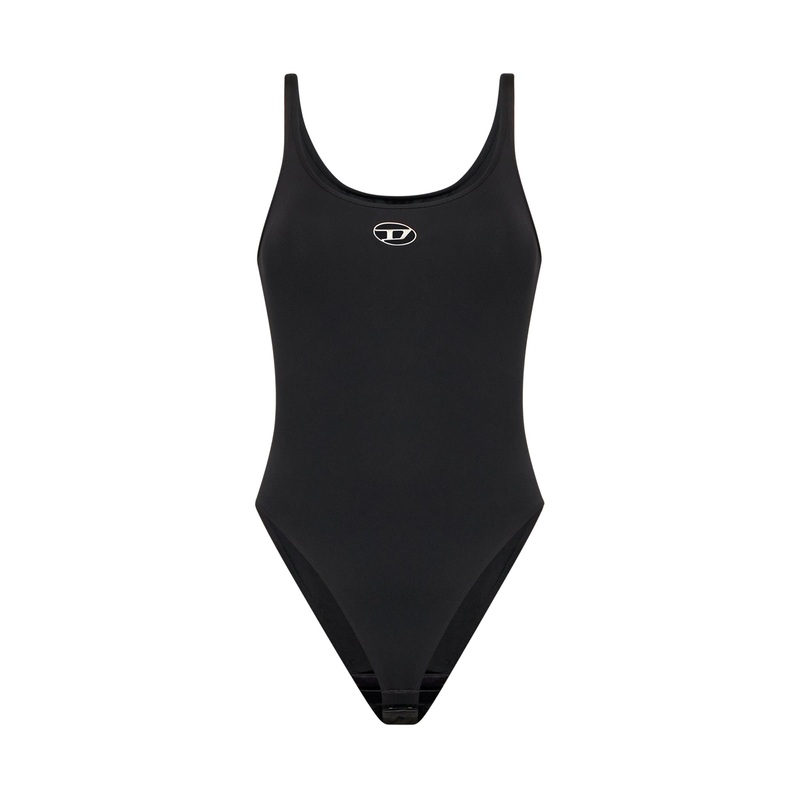 Black microfibre Megan-Utlt bodysuit