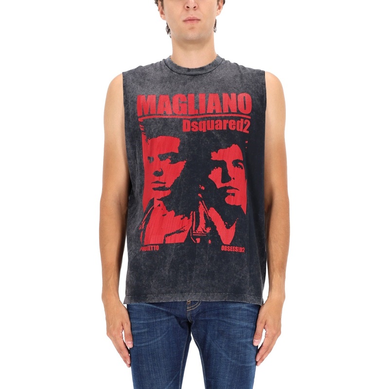DSQUARED2 X MAGLIANO TSHIRT|GREY|S|M|L|XL