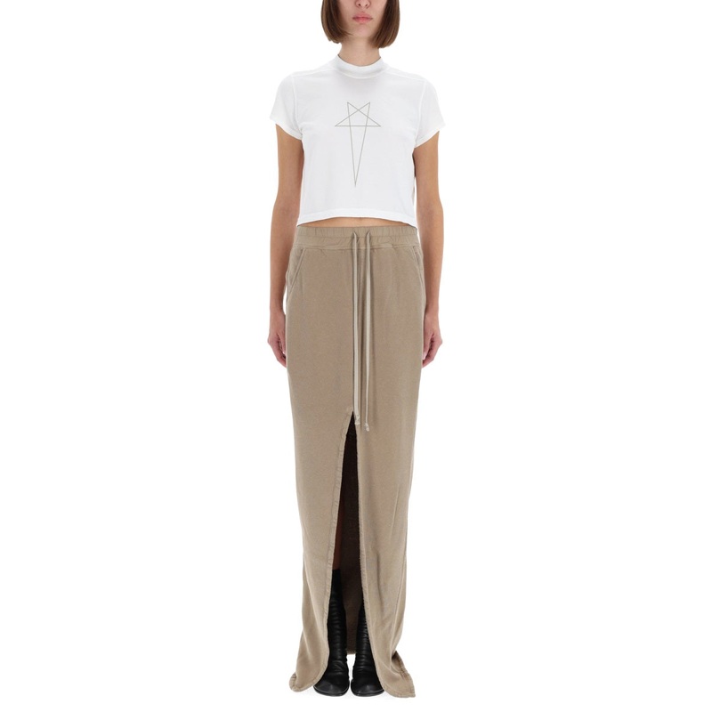 IVORY COTTON T-SHIRT|IVORY|S|M|L