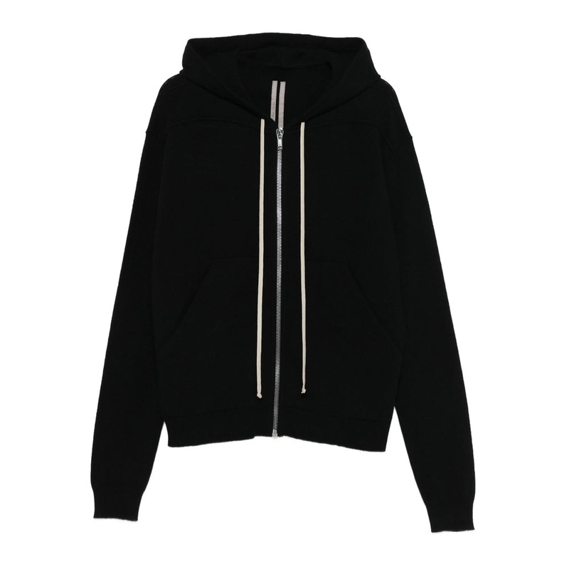 Rick Owens Hooded Sweater|Black|M|L
