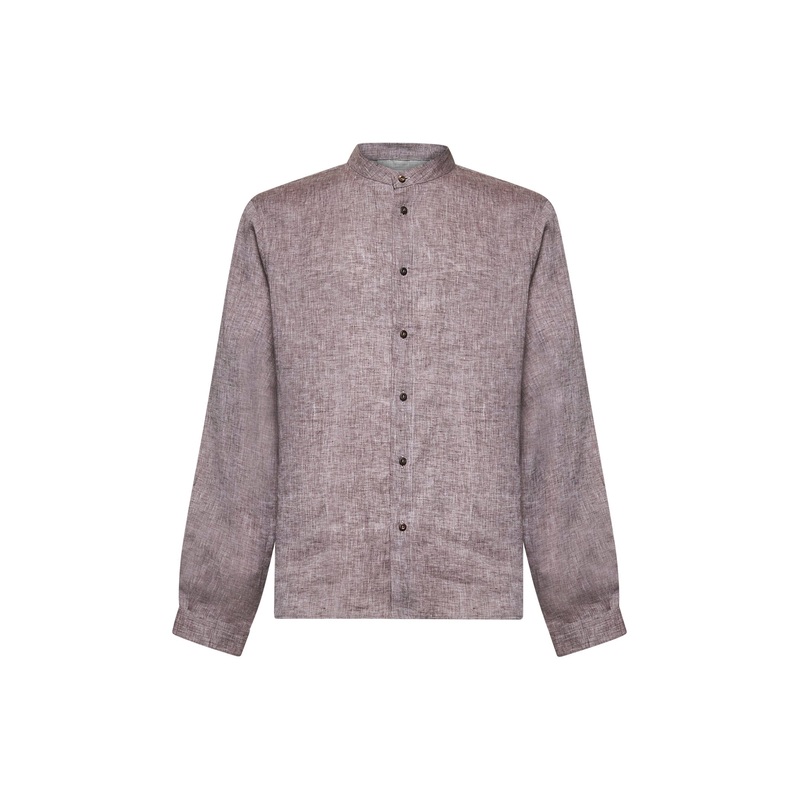 Brown linen easy fit shirt|M|L|XL|XXL