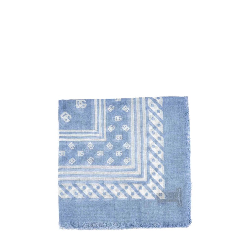 DG cashmere and silk scarf|PZ
