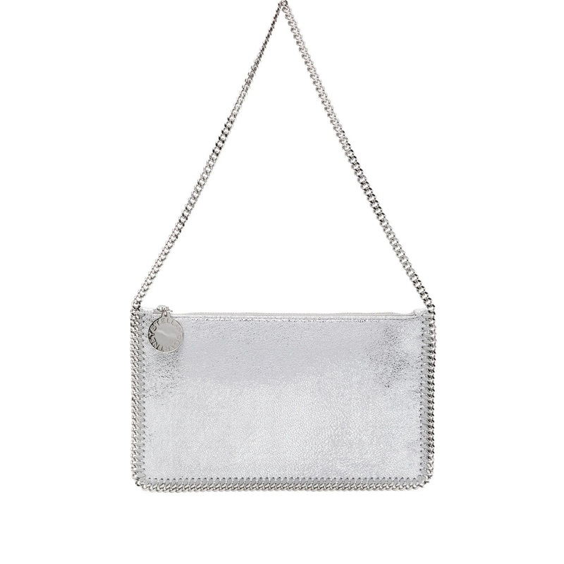 Grey Chain Trim Tote Bag|Grey|One Size