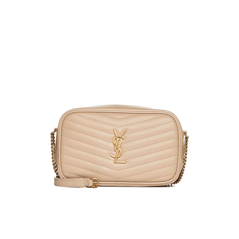 Mini Quilted Calfskin Bag|Beige|PZ