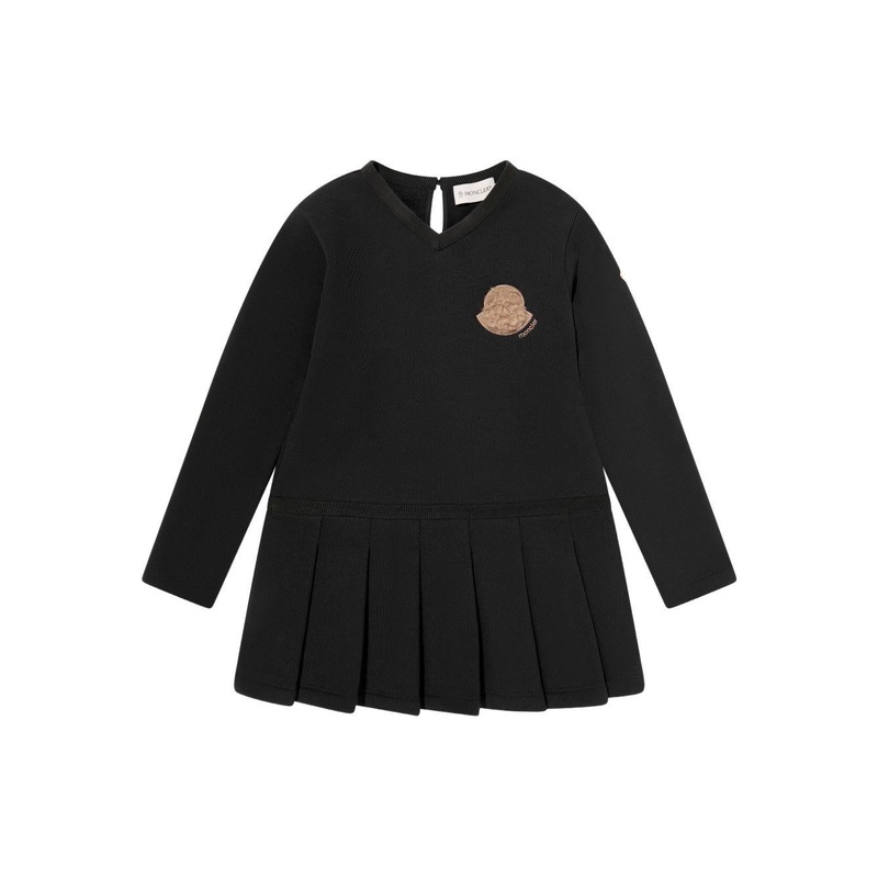 Moncler Enfant Dress|Black|6 yrs|8 yrs|12 yrs