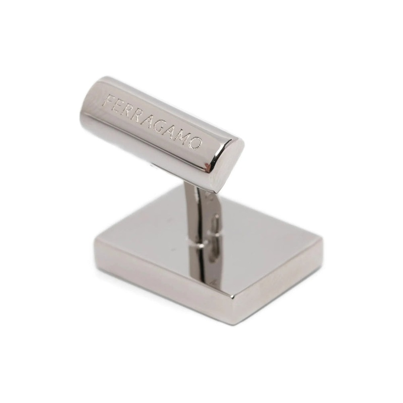 Square Shape Engraved Logo Bracelet