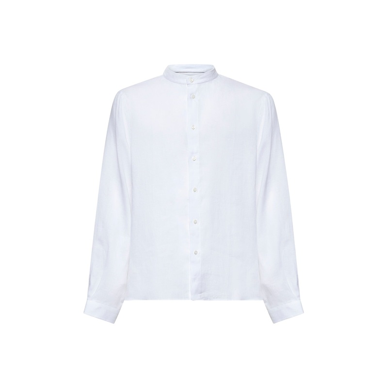 White linen easy fit shirt|S|M|L|XL