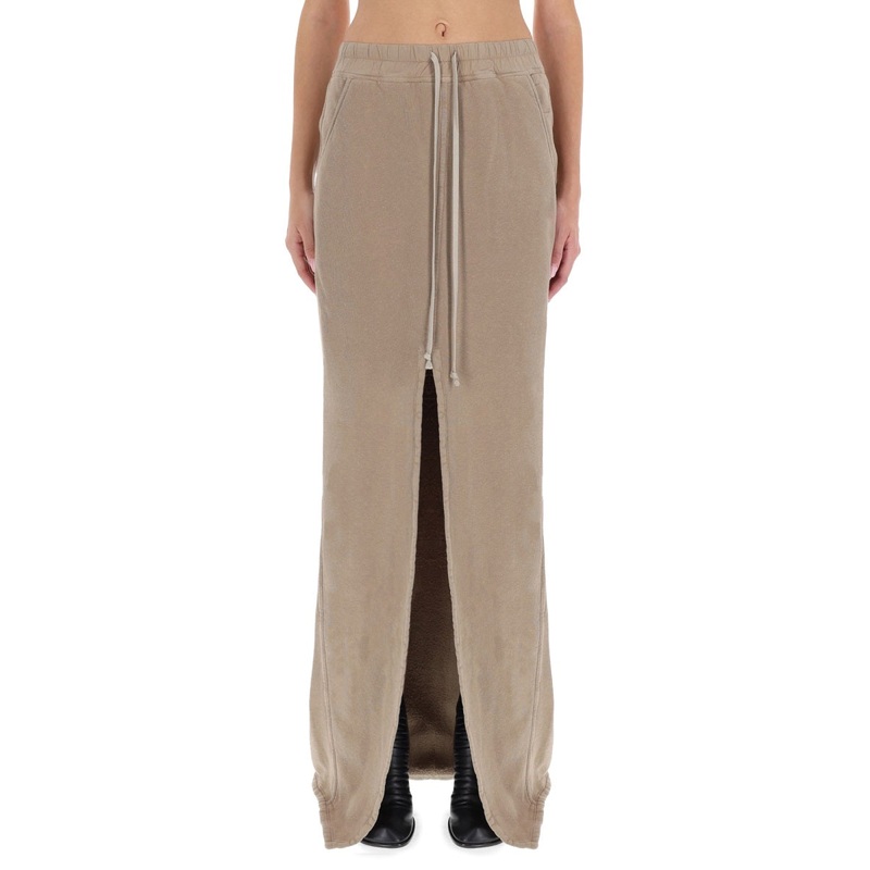 IVORY COTTON SKIRT|IVORY|S|M