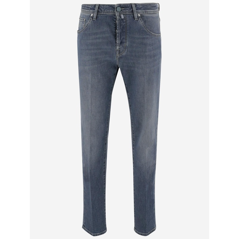 Stretch Cotton-Blend Denim Jeans