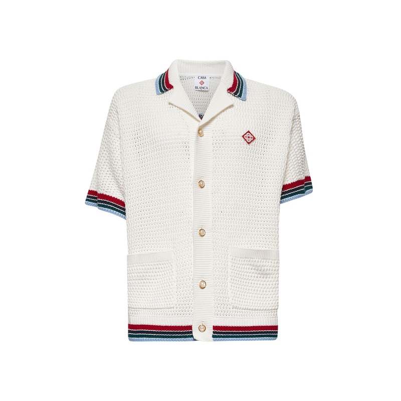 White Gothic Crochet shirt|S|M|L|XL