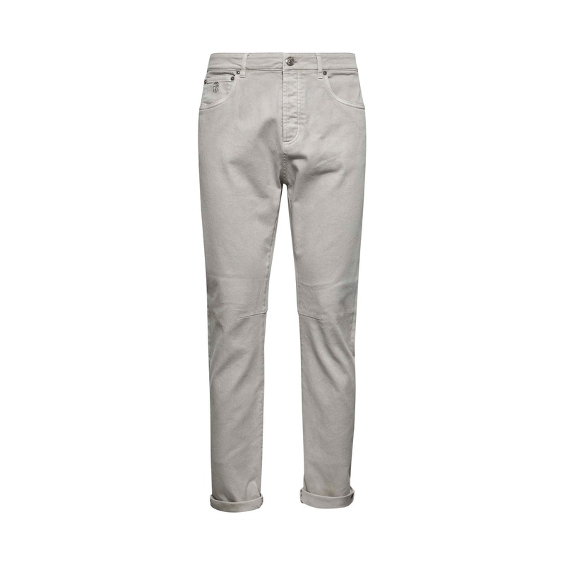 Grey denim leisure fit jeans|46|48|50|52|54|56