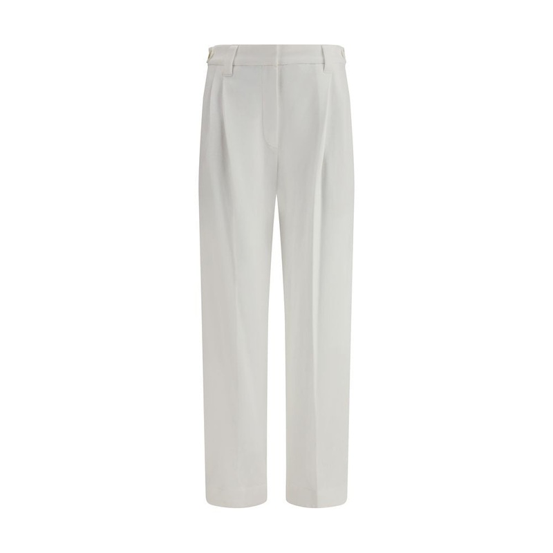 White Cotton Dress Pants|IT36 | XS|IT38 | S|IT40 | M|IT42 | L