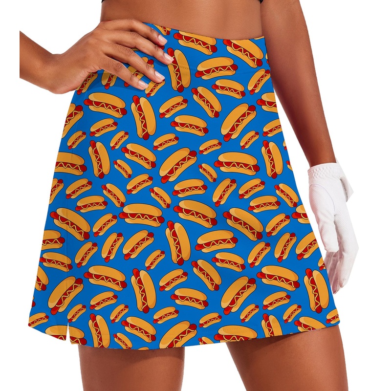 Women’s The Dogs  Golf Skirts Inner Shorts Pocket