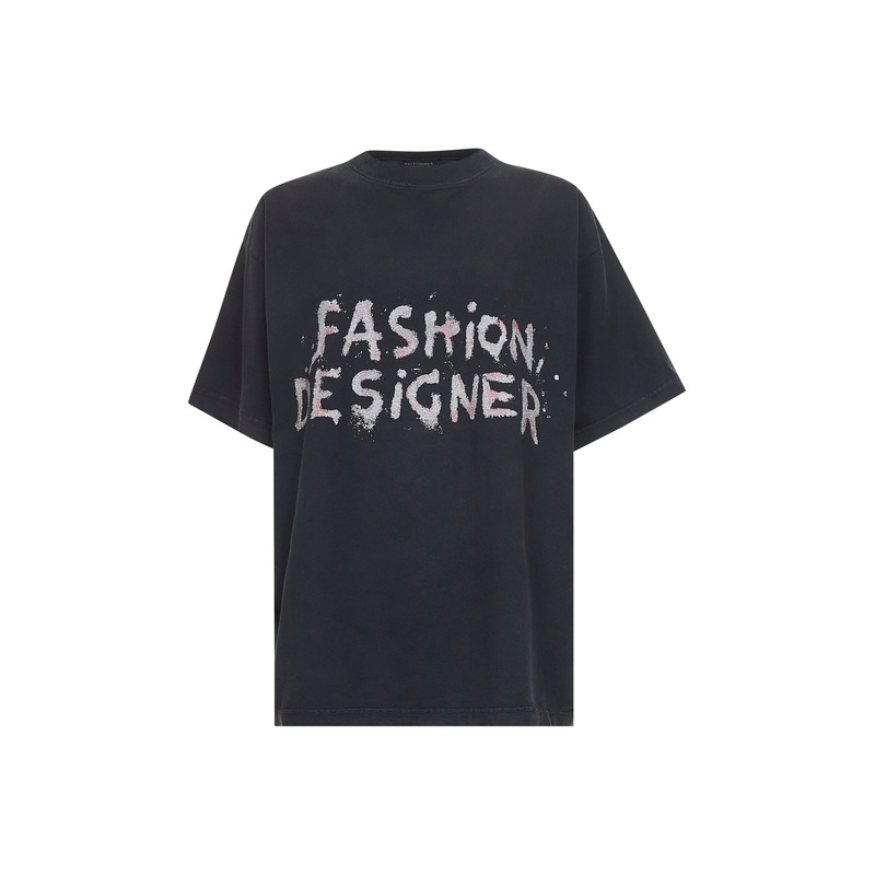 Black Fashion Designer oversized T-Shirt