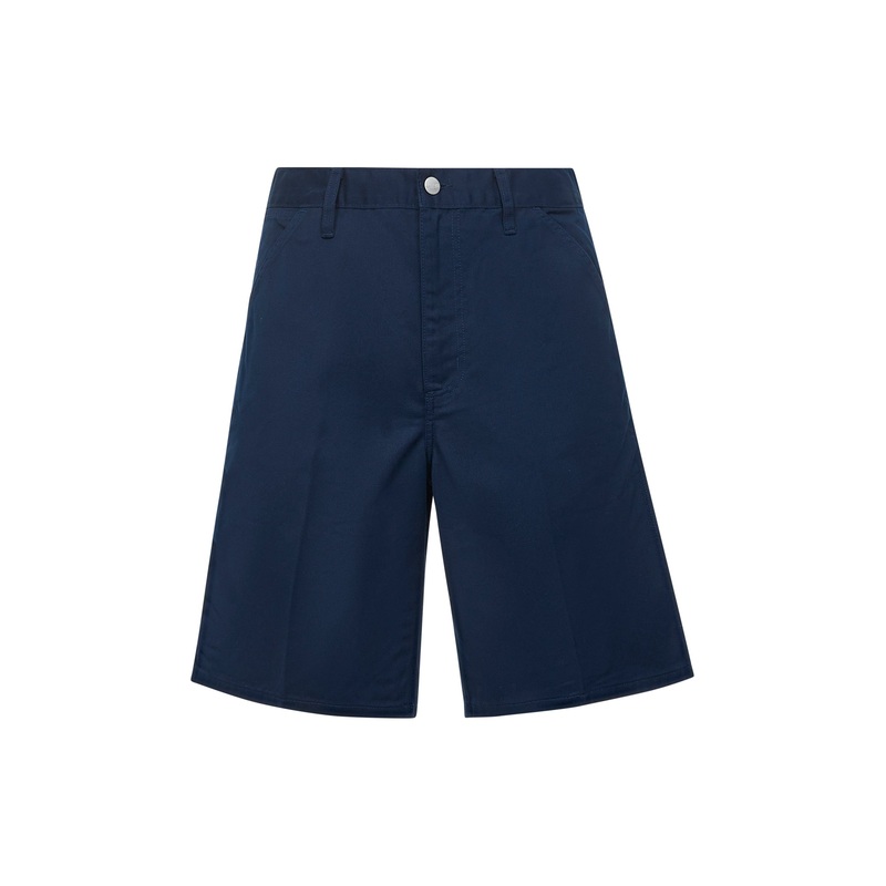 Blue Denison twill Simple Short