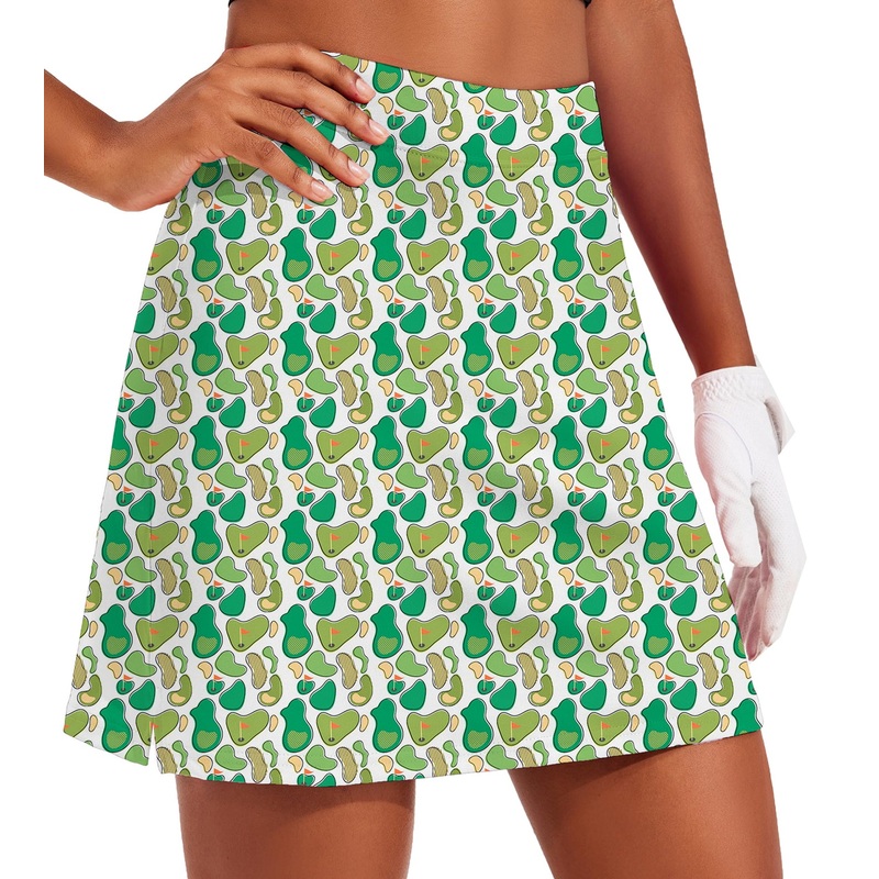 Women’s Winning Putt Golf Skirts Inner Shorts Pocket