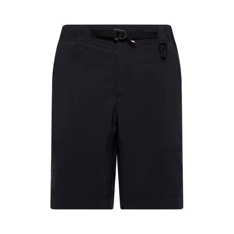 Black hardshell fabric shorts|S|M|L|XL