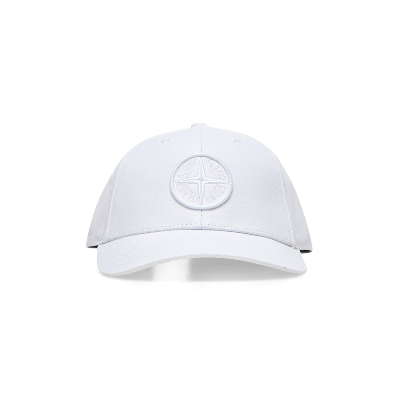 White cotton rep cap|PZ