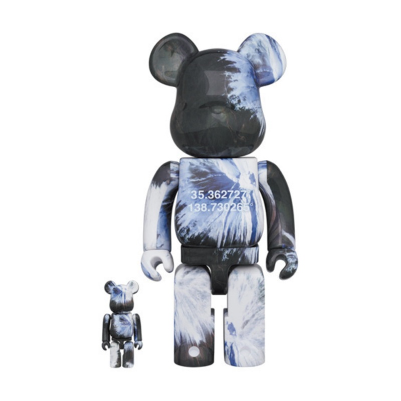 BEARBRICK 400% BENJAMIN GRANT OVERVIEW FUJI 2-PACK