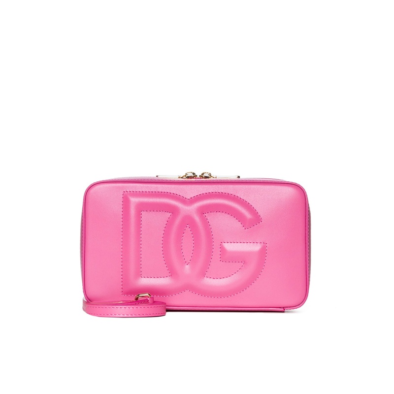 DG logo leather bag|PZ