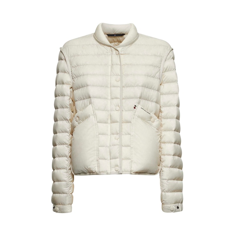 Ivory Madulain short packable down jacket