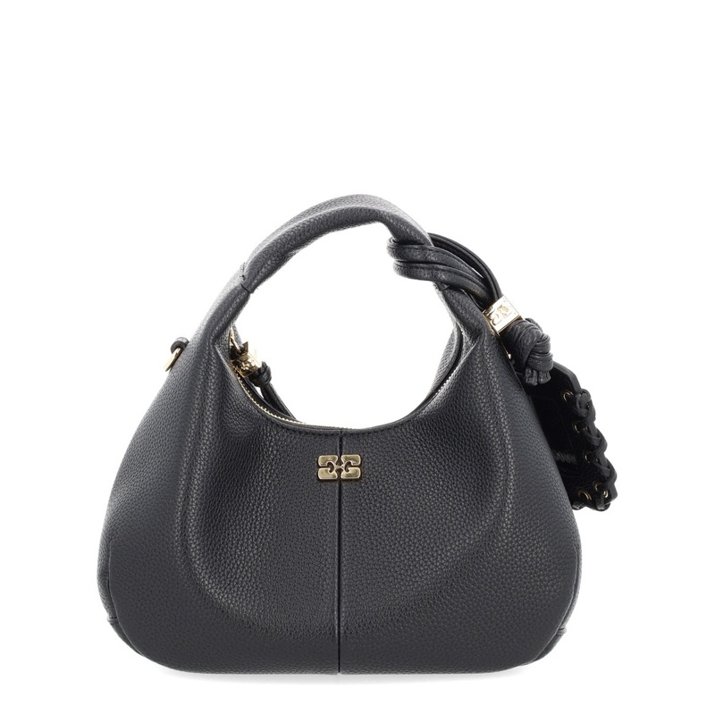 SMALL HOBO BAG|BLACK|UNI