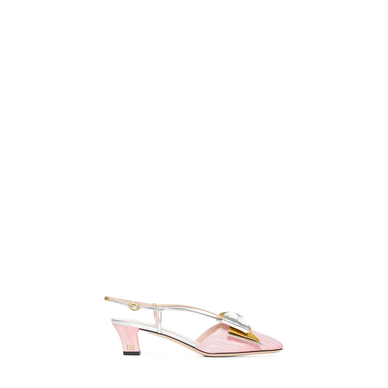 Pink Bowow slingback pumps|36|37|38|39|40|41