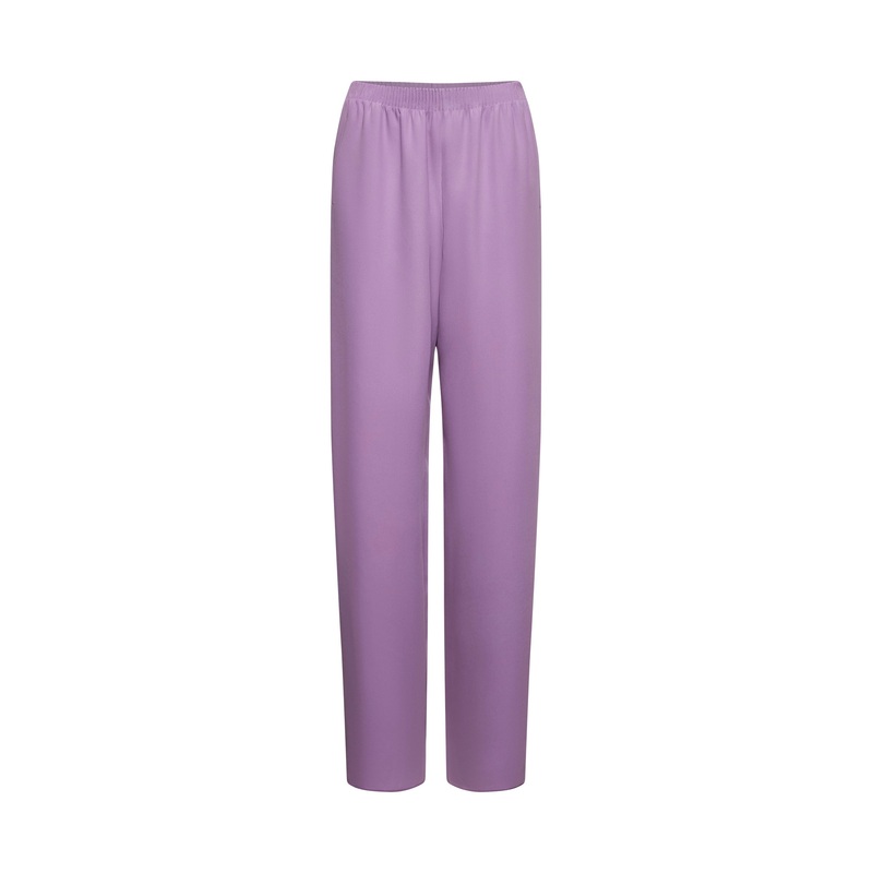 Soft wisteria Cady Couture trousers