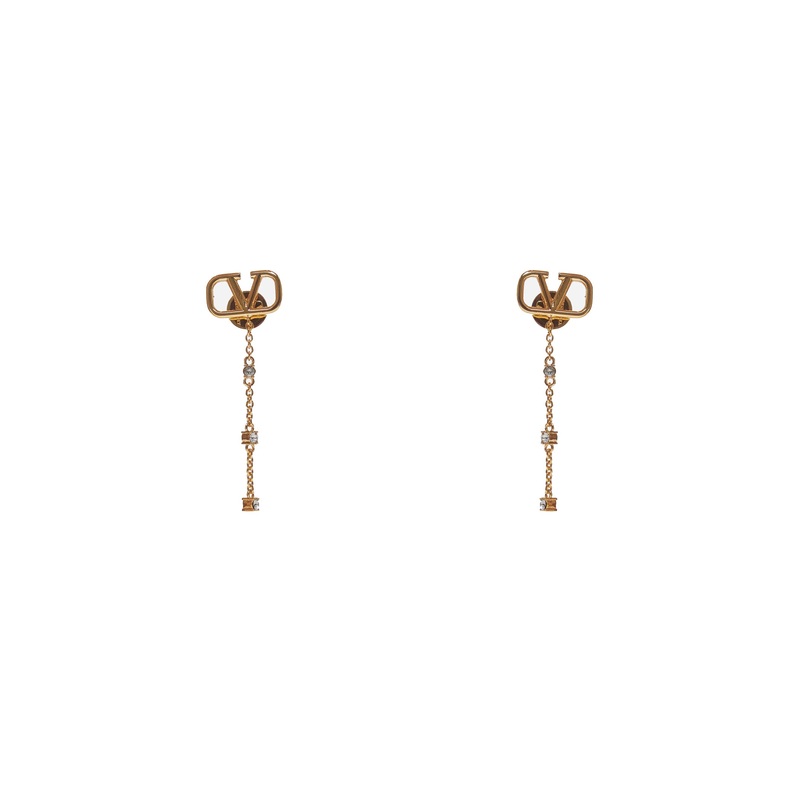 VLogo Signature earrings|PZ