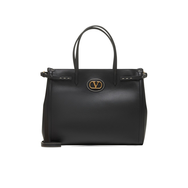 Black Antibes medium shopping bag