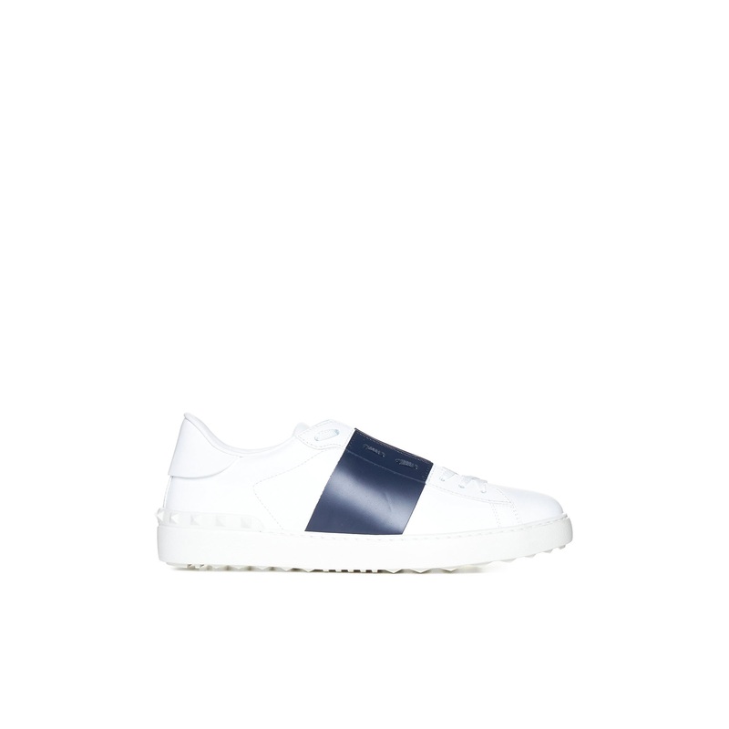 White calfskin Open sneakers|39|40|41|41|42|42|43|43|44|45