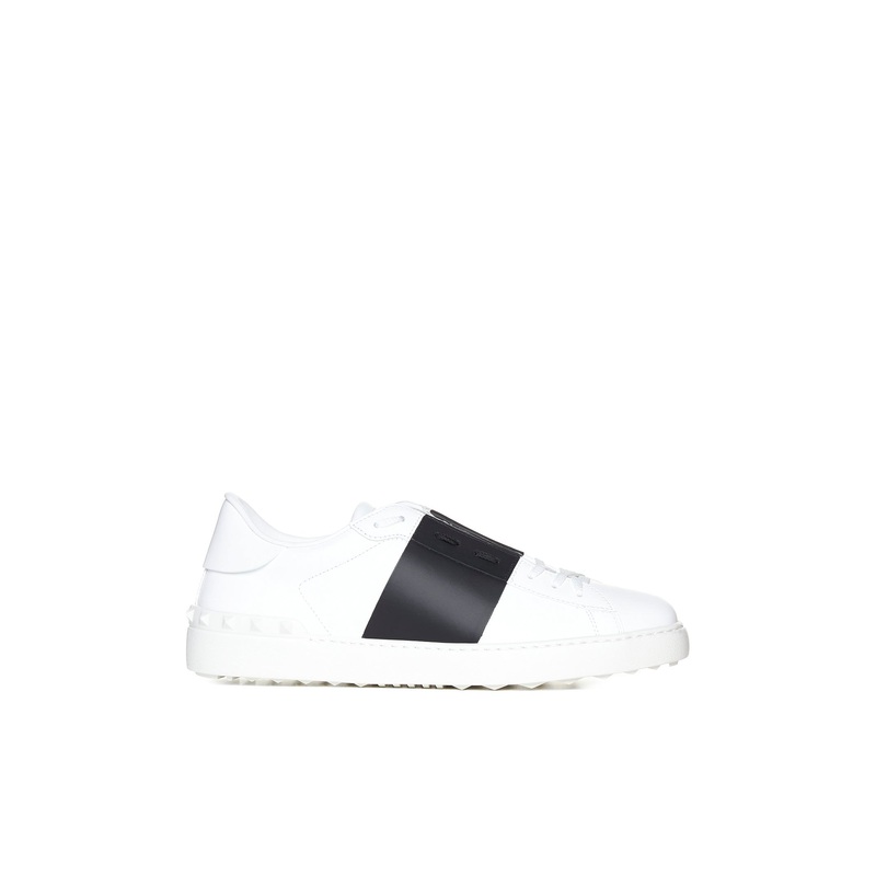 White calfskin Open sneakers|40|41|41|42|42|43|43|44|44|45