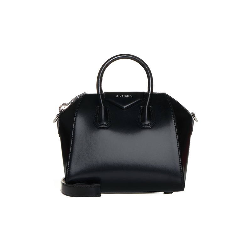 Antigona mini bag in Box leather