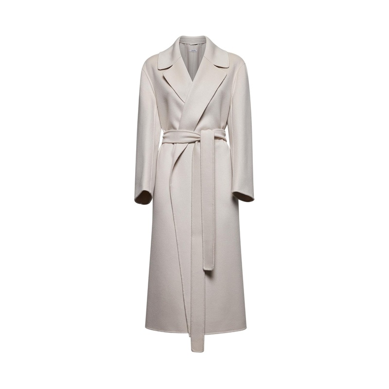 Beige wool LIVIA wrap coat|34|36|38|40|42|44
