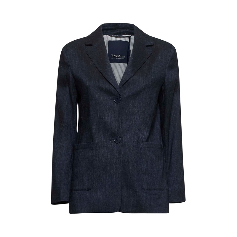 Blue denim effect DERNA jacket